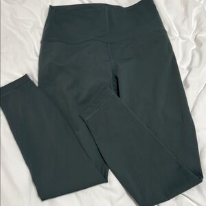 Dark Green High-Waisted Leggings